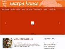 Tablet Screenshot of marpahouse.org.uk